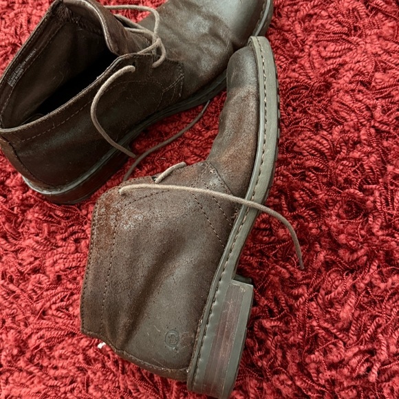 Born Harrison Brown Leather Chukka Boots Lace Up Men 9.5 main image 5